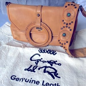 Giorgio Del Re leather crossbody bag